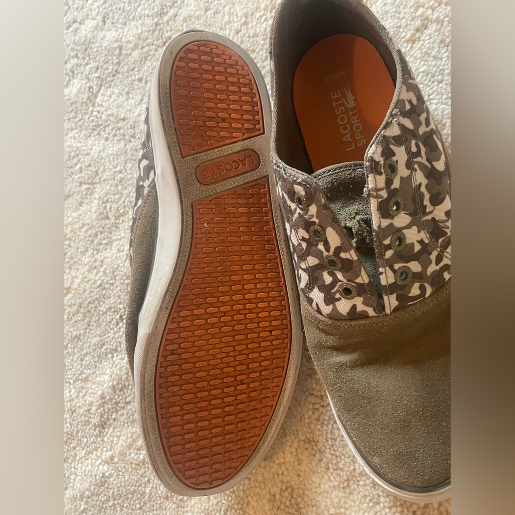 Lacoste Camouflage Sneakers